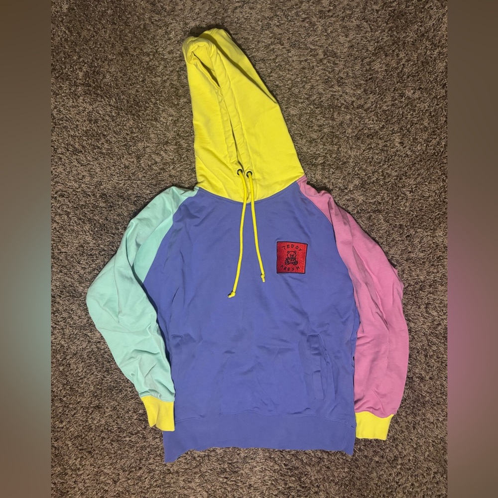 Teddy Fresh Block Colored Hoodie